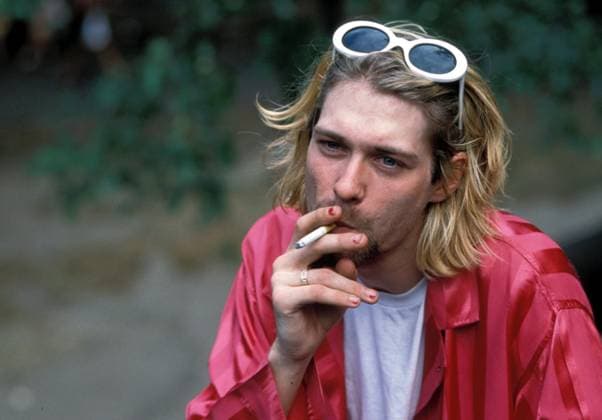 Archivbilder der Woche KW23 RECORD DATE NOT STATED NIRVANA - KURT COBAIN smoking, deceased Ref: 6227 London Great Britain Copyright: xHugoxDixon CapitalxPicturesx