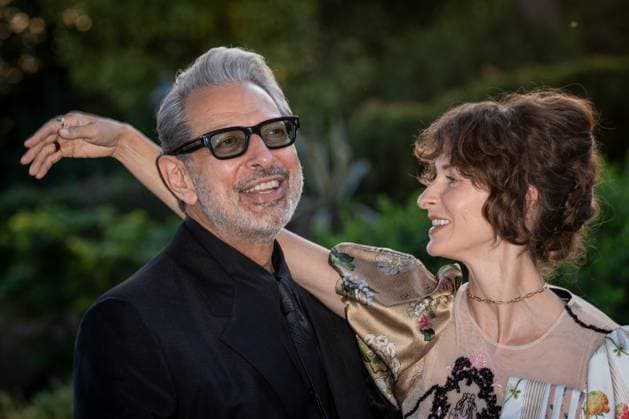 Bilder des Jahres 2025, Entertainment 06 Juni Entertainment Themen der Woche KW23 Jeff Goldblum and Emilie Livingston attend the McKim Medal Gala 2025 at Villa Aurelia in Rome, Italy on 04 June 2025. Jeff Goldblum and Emilie Livingston attend the McKim Medal Gala 2025 at Villa Aurelia in Rome, Italy on 04 June 2025., Credit:Stefano Costantino TTL Avalon Italy, Rome  Copyright: xStefanoxCostantinoxTTLx xAvalonx 1007595489