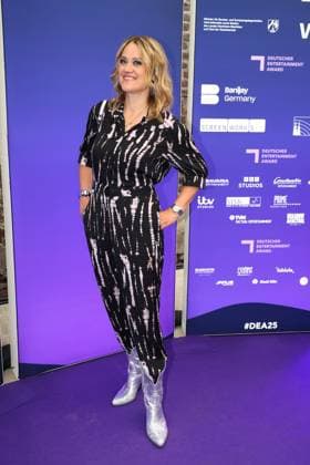 Lisa Feller at the presentation of The German Entertainment Award on 5 06 2025 at the Harbour Club in Cologne German Entertainment Award 2025 in Cologne