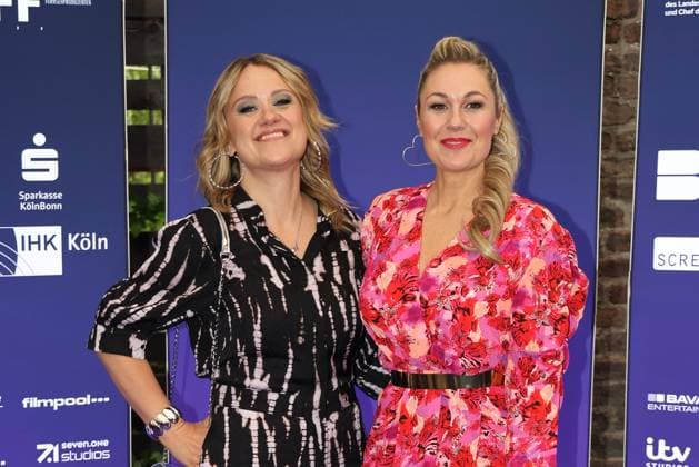 Lisa Feller and Ruth Moschner at the presentation of The German Entertainment Award on 5 06 2025 at the Harbour Club in Cologne German Entertainment Award 2025 in Cologne