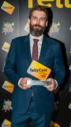 TellyCast Digital Video Awards at The Londoner Hotel, London, UK, on 05 June2025. Ex-Con Carpenters - Best Interview Format - at the TellyCast Digital Video Awards at The Londoner Hotel, London, UK, on 05 June2025., Credit:Oleksii Ovcharenko Avalon United Kingdom, London  Copyright: xOleksiixOvcharenkox xAvalonx 1007654372