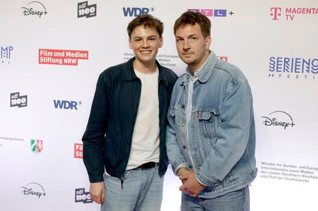 Nico Marischka and Johannes Kienast at the premiere of the ZDFneo series Chabos at the 11 Series Camp Festival 2025 at the Cinenova cinema in Cologne, 05 06 2025 Foto:xR.xSchmiegeltx xFuturexImagex chabos_5641