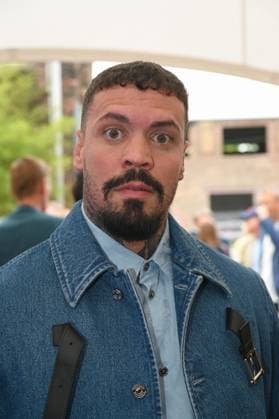 Comedian Mariano Vivenzio aka EMMVEE attends the German Entertainment Award 2025 ceremony