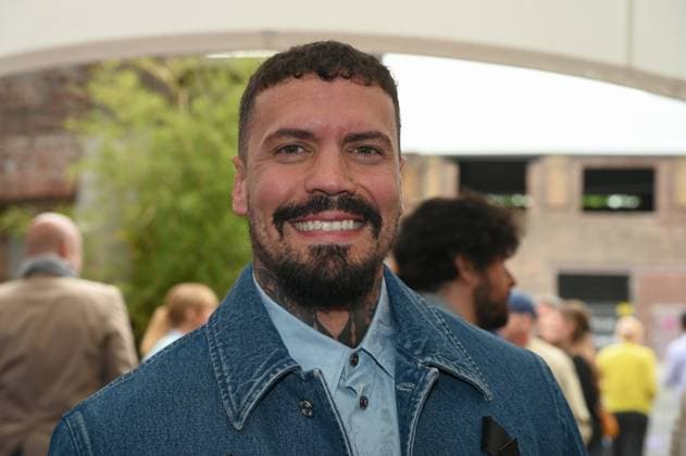 Comedian Mariano Vivenzio aka EMMVEE attends the German Entertainment Award 2025 ceremony