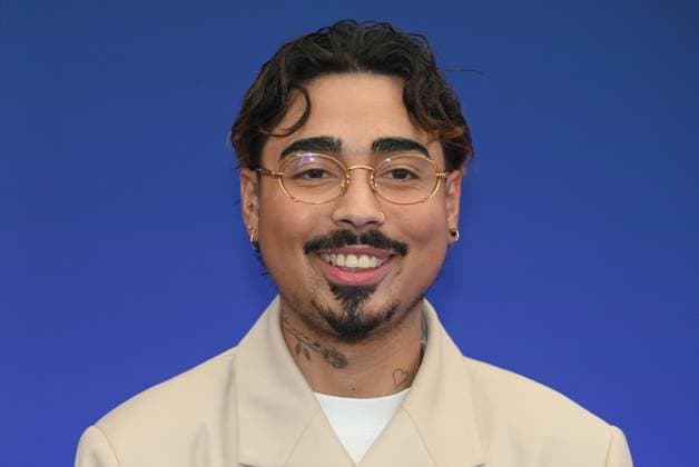 Singer Eko Fresh attends the German Entertainment Award 2025 ceremony