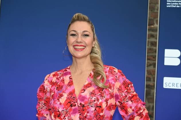 Actress and comedian Ruth Moschner attends the German Entertainment Award 2025 ceremony