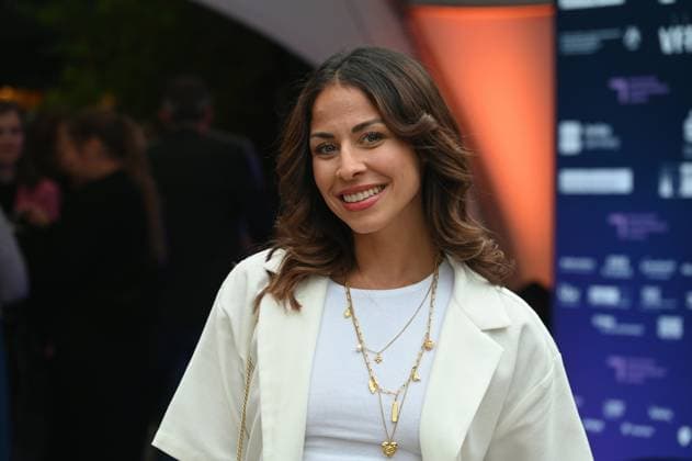 Comedienne and presenter Negah Amiri attends the German Entertainment Award 2025 ceremony
