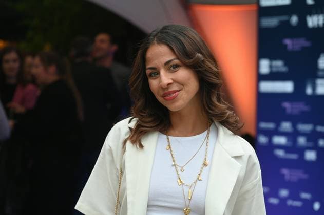 Comedienne and presenter Negah Amiri attends the German Entertainment Award 2025 ceremony