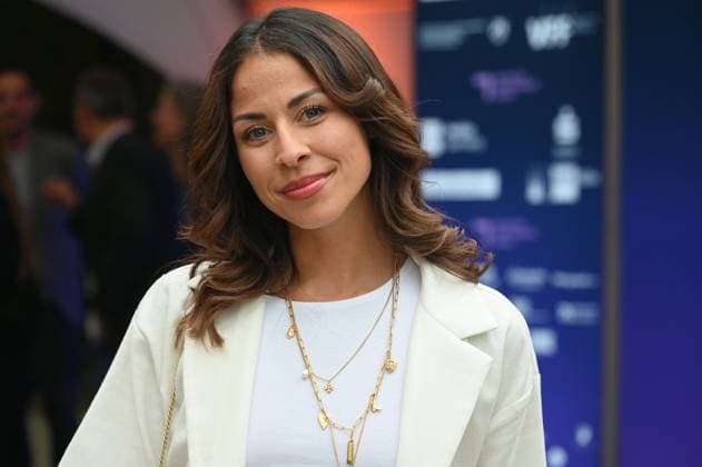 Comedienne and presenter Negah Amiri attends the German Entertainment Award 2025 ceremony
