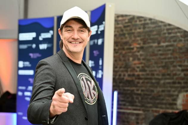 Comedian Matze Knop attends the German Entertainment Award 2025 ceremony