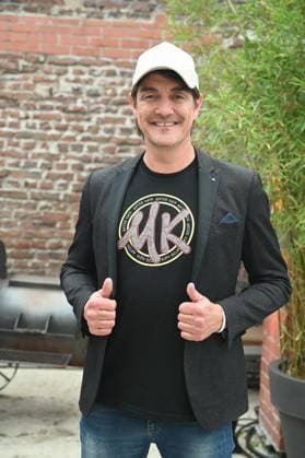 Comedian Matze Knop attends the German Entertainment Award 2025 ceremony