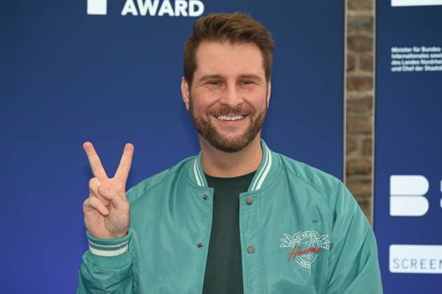 Artist Maurice Gajda attends the German Entertainment Award 2025 ceremony