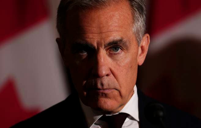 June 6, 2025, Ottawa, On, CANADA: Prime Minister Mark Carney holds a press conference on Parliament Hill in Ottawa on Friday, June 6, 2025. Ottawa CANADA  - ZUMAc35_ 20250606_zaf_c35_074 Copyright: xSeanxKilpatrickx