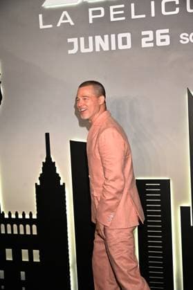 F1: The Movie Photocall Brad Pitt attends Photocall for F1: The Movie at Sofitel Hotel. on June 9, 2025 in Mexico City, Mexico. (Photo by Carlos Tischler Eyepix Group) Copyright: xCarlosxTischler xEyepixxGroupx CT_09062025_124295