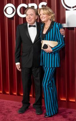 June 8, 2025, New York, New York, USA: Andrew Lloyd Webber and Madeleine Lloyd Webber attend 78th annual TONY awards at Radio City Music Hall in New York, NY on June 8, 2025. New York USA - ZUMAr339 20250608_znp_r339_284 Copyright: xLevxRadinx