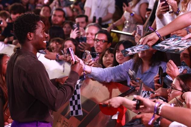 Photocall for the F1: The movie in Mexico City MEXICO CITY, MEXICO - JUNE 09: Damson Idris attends the photocall for the F1: The movie at Toreo Parque Central, in Mexico City, Mexico on June 09, 2025. The photocall with the cast of F1: The movie was held as part of the global promotional tour ahead of its release date. Daniel Cardenas Anadolu Mexico City Mexico. Editorial use only. Please get in touch for any other usage.  Copyright: x2025xAnadoluxDanielxCardenasx