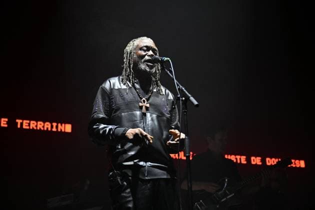Bilder des Jahres 2025, Entertainment 06 Juni Entertainment Themen der Woche KW24 Entertainment Bilder des Tages Massive Attack In Concert - Paris Massive Attack, Horace Andy performs at the Zenith in Paris, France on June 9, 2025. Photo by Christophe Meng ABACAPRESS.COM Paris France  Copyright: xMengxChristophe ABACAx