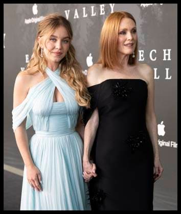 . 10 06 2025. London, United Kingdom. Sydney Sweeney and Julianne Moore at the Echo Valley premiere in London.  xStephenxLockx xi-Imagesx IIM-26004-0032