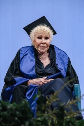 Milan, The ceremony for the awarding of the Honorary Master s Degree in Music, Cultures, Media, Performance to Ornella Vanoni from the State University of Milan. In the photo: Ornella Vanoni (Singer)  Copyright: xAlessandroxBremecx xipa-agency.netx xx IPA_Agency_IPA58926262