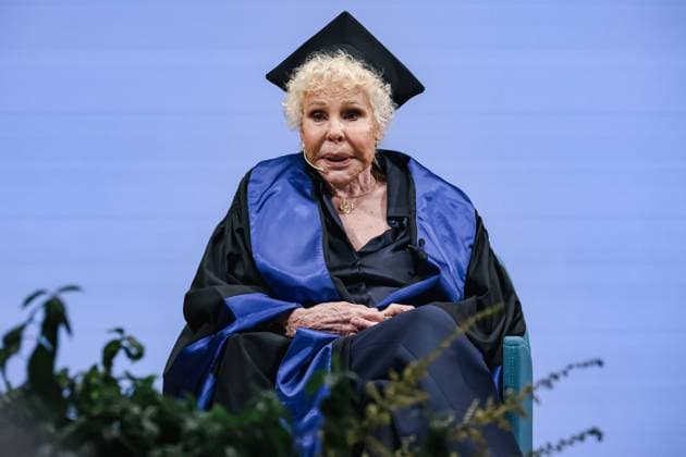 Milan, The award ceremony of the Honorary Master s Degree in Music, Cultures, Media, Performance to Ornella Vanoni from the State University of Milan. In the photo: Ornella Vanoni (Singer)  Copyright: xAlessandroxBremecx xipa-agency.netx xx IPA_Agency_IPA58926271