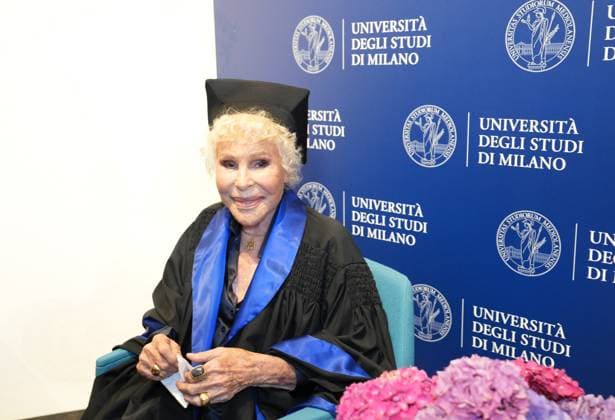 Milan, University of Studies, Awarding of the Honorary Master s Degree in Music, Culture, Media Performance to Ornella Vanoni,  Copyright: xDuilioxPiaggesix xipa-agency.netx xDuilioxPiaggesix IPA_Agency_IPA58927258