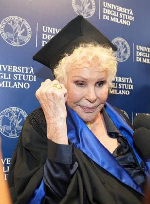 Milan, University of Studies, Awarding of the Honorary Master s Degree in Music, Culture, Media Performance to Ornella Vanoni,  Copyright: xDuilioxPiaggesix xipa-agency.netx xDuilioxPiaggesix IPA_Agency_IPA58927370