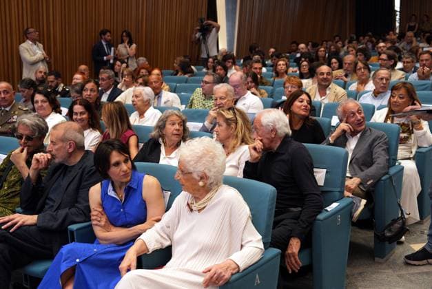 Milan, University of Studies, Awarding of the Honorary Master s Degree in Music, Culture, Media Performance to Ornella Vanoni  Copyright: xDuilioxPiaggesix xipa-agency.netx xDuilioxPiaggesix IPA_Agency_IPA58927462