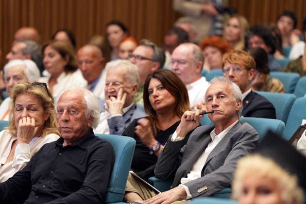 Milan, University of Studies, Awarding of the Honorary Master s Degree in Music, Culture, Media Performance to Ornella Vanoni  Copyright: xDuilioxPiaggesix xipa-agency.netx xDuilioxPiaggesix IPA_Agency_IPA58927557