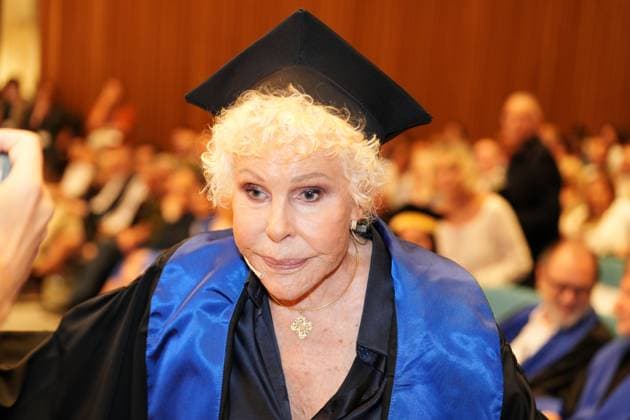 Milan, University of Studies, Awarding of the Honorary Master s Degree in Music, Culture, Media Performance to Ornella Vanoni  Copyright: xDuilioxPiaggesix xipa-agency.netx xDuilioxPiaggesix IPA_Agency_IPA58927654