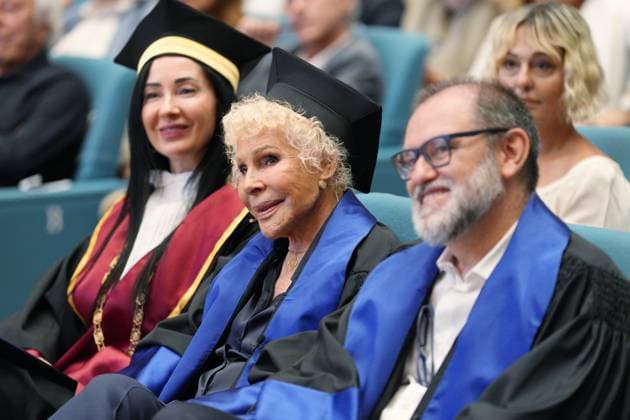 Milan, University of Studies, Awarding of the Honorary Master s Degree in Music, Culture, Media Performance to Ornella Vanoni  Copyright: xDuilioxPiaggesix xipa-agency.netx xDuilioxPiaggesix IPA_Agency_IPA58927626