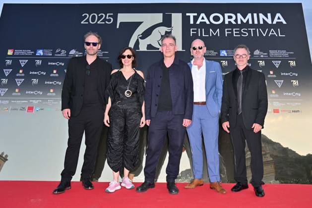 Taormina, 71st Taormina Film Festival 2025 - Day 2, Red Carpet. In the photo: Tomas Boshiz  Copyright: xManuelexMangiarottix xipa-agency.netx xMangiarottix xD avanzox IPA_Agency_IPA58940786