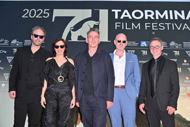 Taormina, 71st Taormina Film Festival 2025 - Day 2, Red Carpet. In the photo: Tomas Boshiz  Copyright: xManuelexMangiarottix xipa-agency.netx xMangiarottix xD avanzox IPA_Agency_IPA58940791