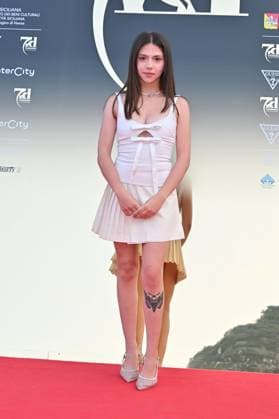 Taormina, 71st Taormina Film Festival 2025 - Day 2, Red Carpet. In the photo: Angela Motta  Copyright: xManuelexMangiarottix xipa-agency.netx xMangiarottix xD avanzox IPA_Agency_IPA58940829