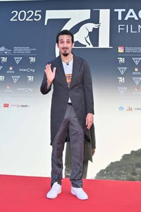 Taormina, 71st Taormina Film Festival 2025 - Day 2, Red Carpet. In the photo: Roberto Lipari  Copyright: xManuelexMangiarottix xipa-agency.netx xMangiarottix xD avanzox IPA_Agency_IPA58940836