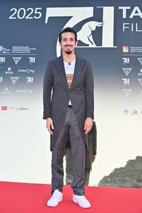 Taormina, 71st Taormina Film Festival 2025 - Day 2, Red Carpet. In the photo: Roberto Lipari  Copyright: xManuelexMangiarottix xipa-agency.netx xMangiarottix xD avanzox IPA_Agency_IPA58940838