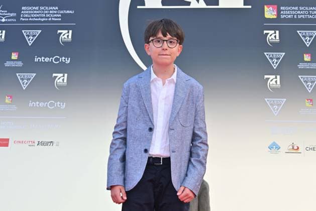 Taormina, 71st Taormina Film Festival 2025 - Day 2, Red Carpet. In the photo: Simone Bagarella  Copyright: xManuelexMangiarottix xipa-agency.netx xMangiarottix xD avanzox IPA_Agency_IPA58940846