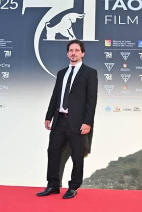 Taormina, 71st Taormina Film Festival 2025 - Day 2, Red Carpet. In the photo: Riccardo Cannella  Copyright: xManuelexMangiarottix xipa-agency.netx xMangiarottix xD avanzox IPA_Agency_IPA58940849