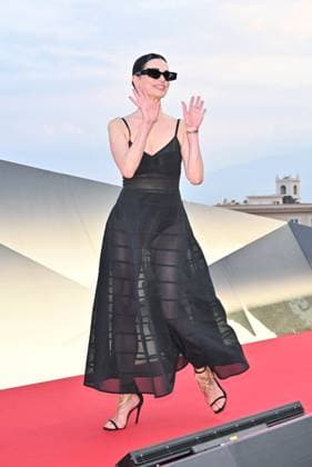 Taormina, 71st Taormina Film Festival 2025 - Day 2, Red Carpet. In the photo: Rossella Brescia  Copyright: xManuelexMangiarottix xipa-agency.netx xMangiarottix xD avanzox IPA_Agency_IPA58940855