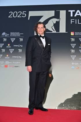 Taormina, 71st Taormina Film Festival 2025 - Day 2, Red Carpet. In the photo: Henry Cavill  Copyright: xManuelexMangiarottix xipa-agency.netx xMangiarottix xD avanzox IPA_Agency_IPA58940945