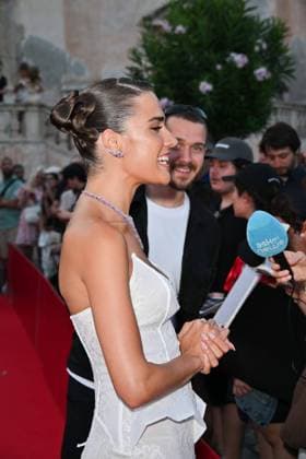 Taormina, 71st Taormina Film Festival 2025 - Day 2, Red Carpet. In the photo: Clara  Copyright: xManuelexMangiarottix xipa-agency.netx xMangiarottix xD avanzox IPA_Agency_IPA58940991