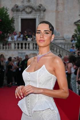 Taormina, 71st Taormina Film Festival 2025 - Day 2, Red Carpet. In the photo: Clara  Copyright: xManuelexMangiarottix xipa-agency.netx xMangiarottix xD avanzox IPA_Agency_IPA58941006