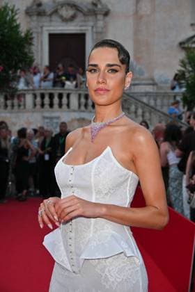 Taormina, 71st Taormina Film Festival 2025 - Day 2, Red Carpet. In the photo: Clara  Copyright: xManuelexMangiarottix xipa-agency.netx xMangiarottix xD avanzox IPA_Agency_IPA58941004