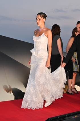Taormina, 71st Taormina Film Festival 2025 - Day 2, Red Carpet. In the photo: Clara  Copyright: xManuelexMangiarottix xipa-agency.netx xMangiarottix xD avanzox IPA_Agency_IPA58941124