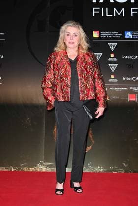 Taormina, 71st Taormina Film Festival 2025 - Day 2, Red Carpet. In the photo: Catherine Deneuve  Copyright: xManuelexMangiarottix xipa-agency.netx xMangiarottix xD avanzox IPA_Agency_IPA58941541