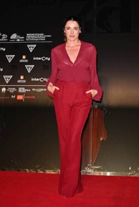 Taormina, 71st Taormina Film Festival 2025 - Day 2, Red Carpet. In the photo: Luisa Ranieri  Copyright: xManuelexMangiarottix xipa-agency.netx xMangiarottix xD avanzox IPA_Agency_IPA58941567