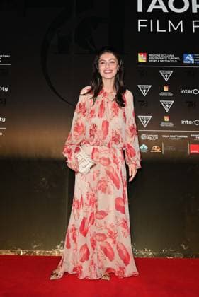 Taormina, 71st Taormina Film Festival 2025 - Day 2, Red Carpet. In the photo: Alessandra Mastronardi  Copyright: xManuelexMangiarottix xipa-agency.netx xMangiarottix xD avanzox IPA_Agency_IPA58941608