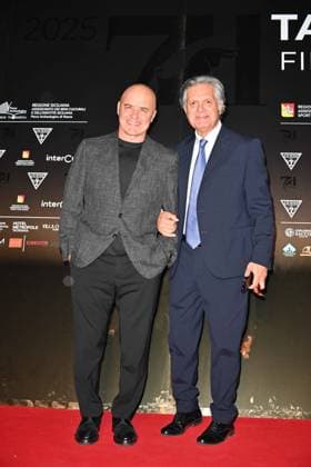 Taormina, 71st Taormina Film Festival 2025 - Day 2, Red Carpet. In the photo: Luca Zingaretti  Copyright: xManuelexMangiarottix xipa-agency.netx xMangiarottix xD avanzox IPA_Agency_IPA58941603
