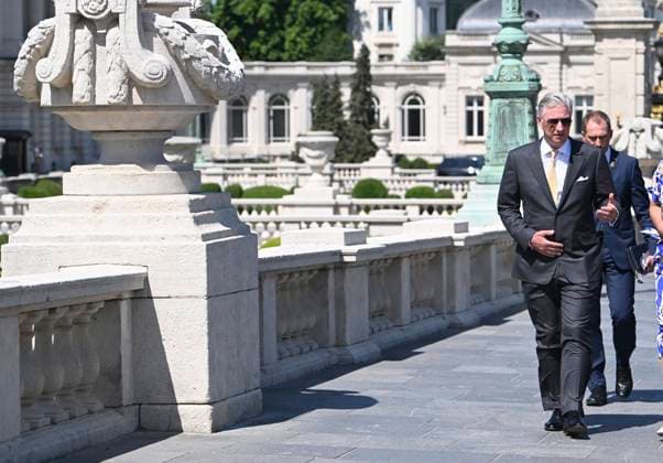 Presentation Of The 2025 Francqui Prize BRUSSELS, BELGIUM - JUNE 12 : King Philippe presents the Francqui 2025 Prize in Human Sciences at the Palais des Académies in Brussels..on June 12, 2025 in Brussels, Belgium, 12 06 2025 Brussels Belgium  Copyright: xBertxVanxDenxBrouckex