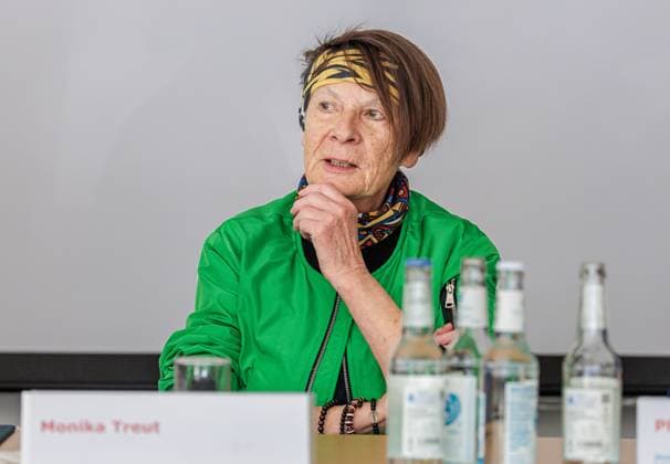 12 06 2025 Düsseldorf In 2025, the Helmut Käutner Prize of the State Capital of Düsseldorf will be awarded for the 18th time This year, the award, endowed with 10,000 euros, goes to the director, producer and author Monika Treut Düsseldorf Filmmuseum Nordrhein Westfalen Germany