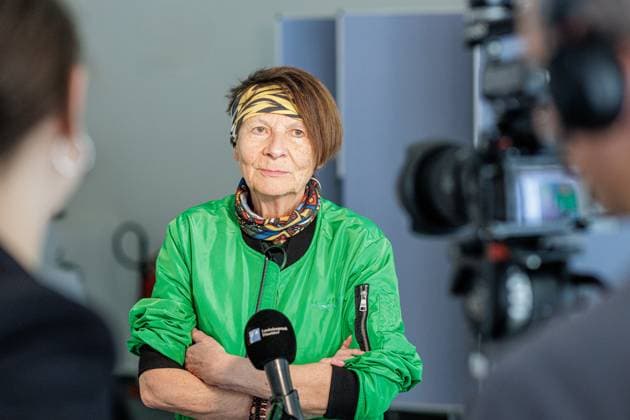 12 06 2025 Düsseldorf In 2025, the Helmut Käutner Prize of the State Capital of Düsseldorf will be awarded for the 18th time This year, the award, endowed with 10,000 euros, goes to the director, producer and author Monika Treut Düsseldorf Filmmuseum Nordrhein Westfalen Germany